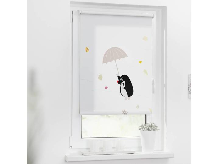 Klemmfix Rollo Maulwurf 120 x 150cm Multicolor