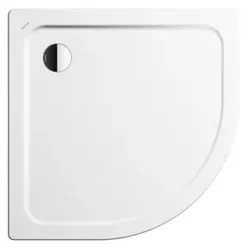 Kaldewei Arrondo 881-1 Duschwanne 460500013001 100 x 100 x 6,5, weiss Perl-Effekt, m. Verkleidung