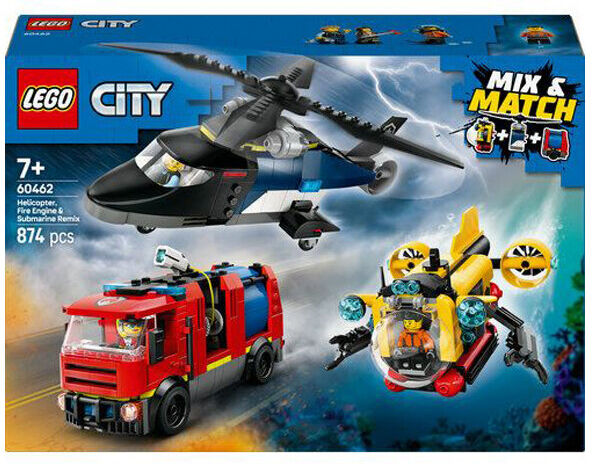 Lego HELI CAMIAO BOMBEIROS 60462