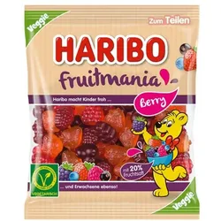Haribo Fruchtgummi »Fruitmania Berry Veggie« 160 g rot