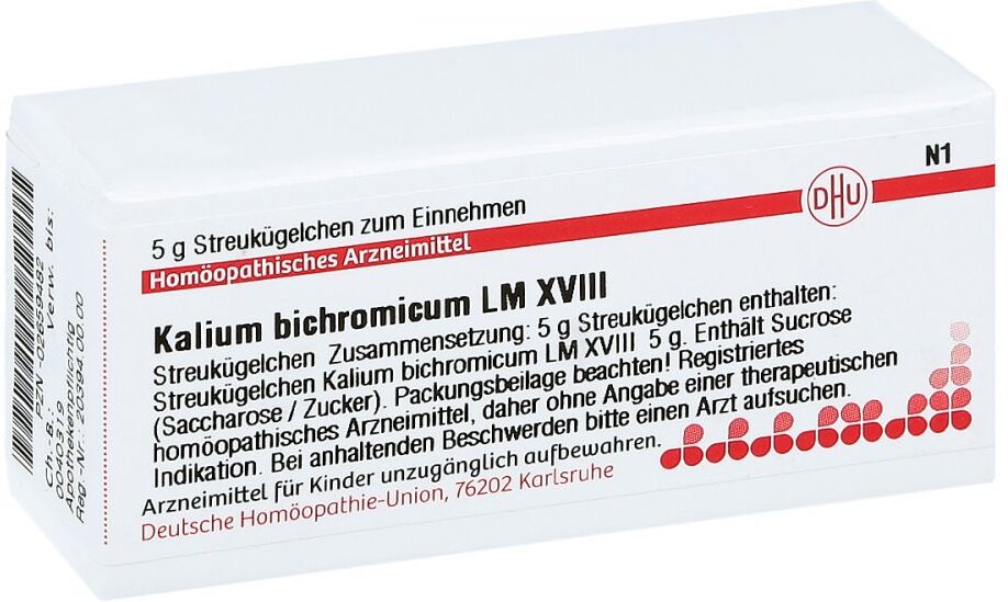 DHU Lm Kalium Bichromicum Xviii Globuli