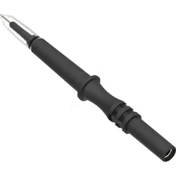 PJP 464-IEC-SW - Prüfspitze 0,7 mm, mit 4 mm Anschluss, schwarz