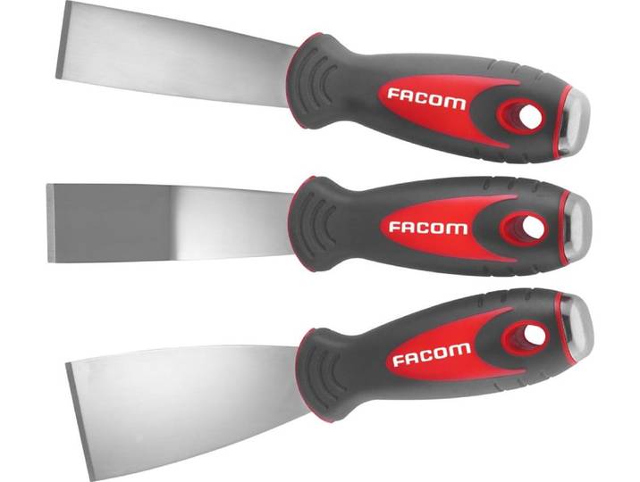 Facom Schaber rostfrei Satz\, 3-tlg