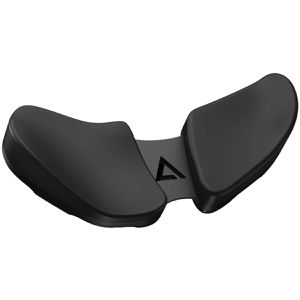 DeltaHub Handballenauflage Carpio 2.0, schwarz, Gelfüllung, für Maus oder Tastatur, Größe S, links