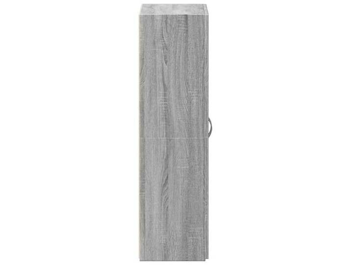 Armoire de classement sonoma gris 60x32x115cm bois d'ingénierie_2 ans garantie_36072