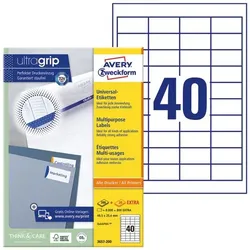 Avery Zweckform 20% AKTION: 4000er-Pack Universal Klebeetiketten »3657«