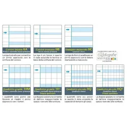 Blasetti, Heft + Block, One Color MAXI Schreibheft A4 19 Blatt Multicolour (A4, Liniert, Weicher Einband)