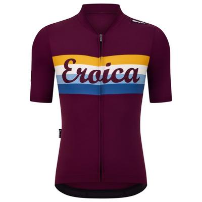 Santini - Eroica Timo S/S Jersey - Radtrikot Gr M lila