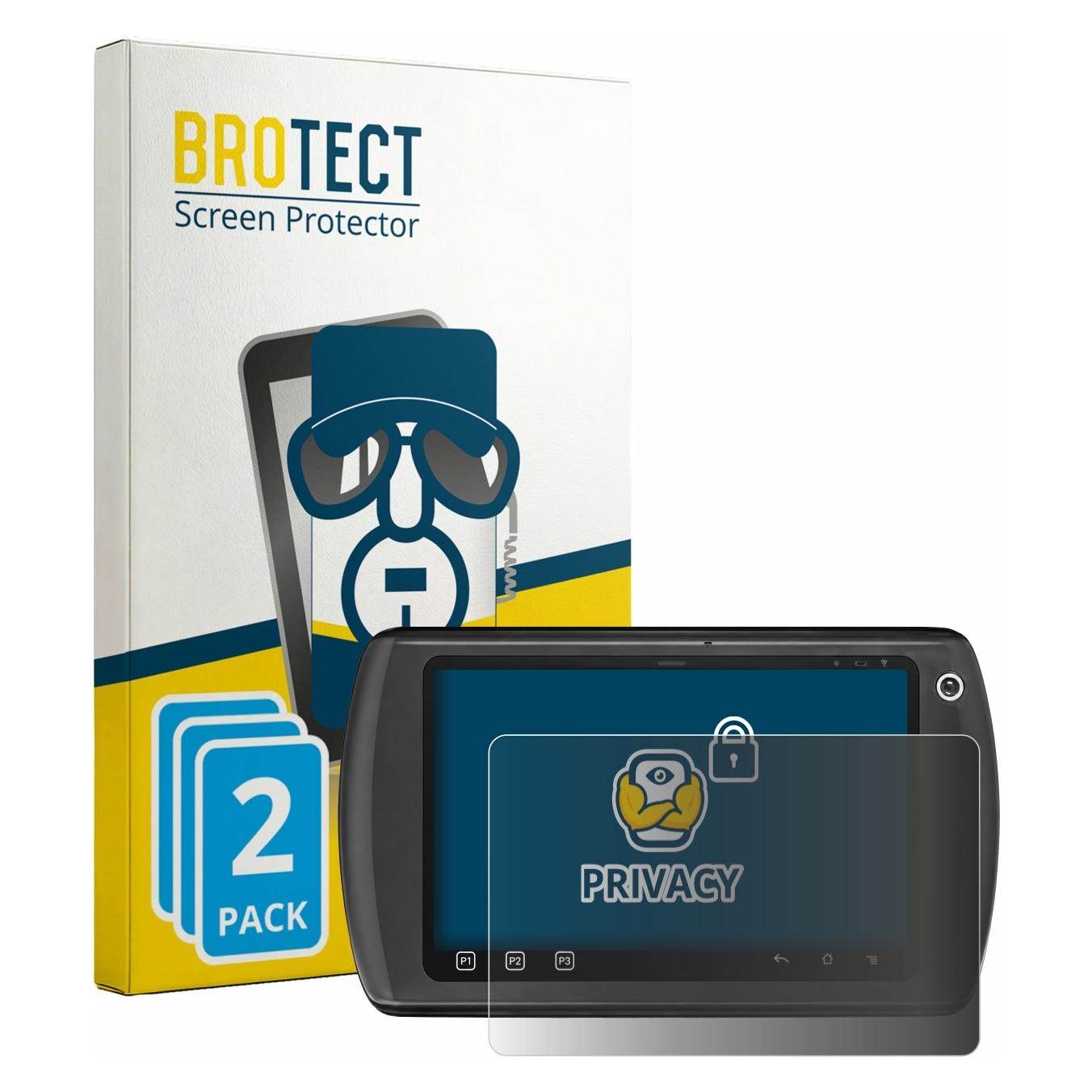 Brotect Sichtschutzfolie für Zebra ET1 Anti-Spy Privacy Folie Blaulicht-Schutz (4364060)