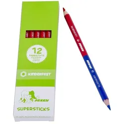 JOLLY 12er-pack Silbenstifte »SUPERSTICKS« blau