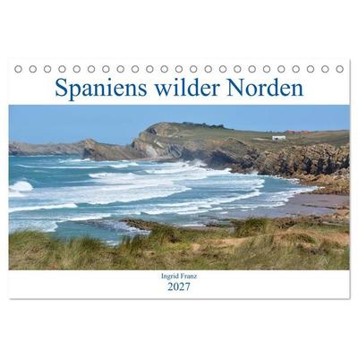 Spaniens wilder Norden (Tischkalender 2027 DIN A5 quer), CALVENDO Monatskalender