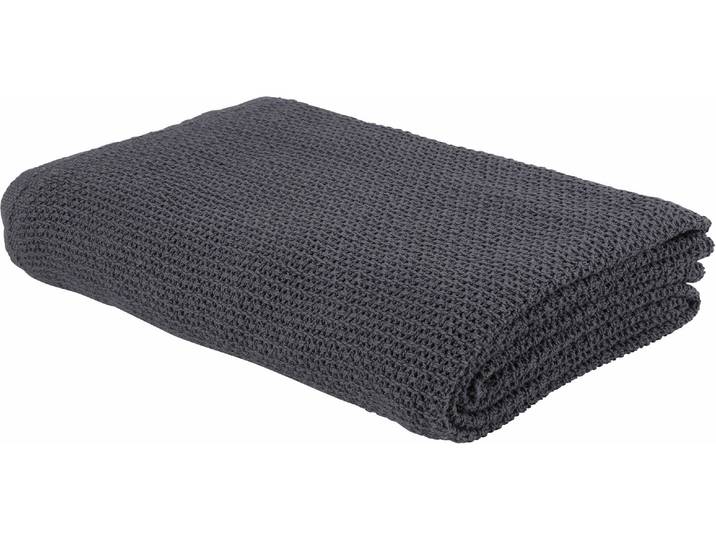Tagesdecke ESKIMO Summer Dream Graphit, 220 x 240 cm , grau, B:240cm L:220cm, Baumwolle, Tagesdecken, Tagesdecke