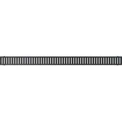 Alca Rost schwarz matt Edelstahl matt PURE-850BLACK