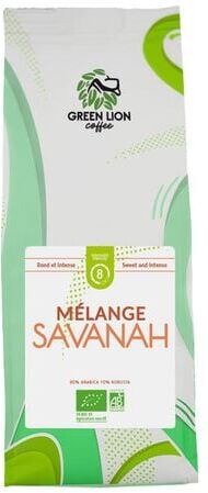 greenLionCoffee Green Lion Coffee - Le Mélange Savanah - Bio-kaffeebohnen 1 Kg - MaxiCoffee