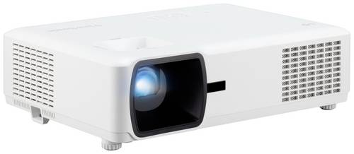 Viewsonic Beamer LS610WH LED 4000 ANSI-Lumen 1280 x 800 WXGA mit Fernbedienung, Zoom-Funktion, Integrierter Lautsprecher