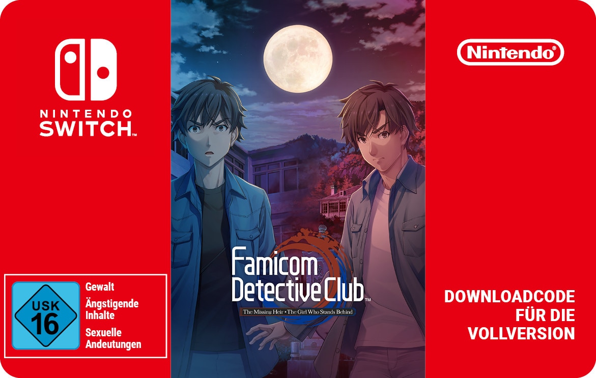 Famicom Detective Club: The Missing Heir & Famicom Detective Club: The Girl Who Stands Behind - Digitaler Code