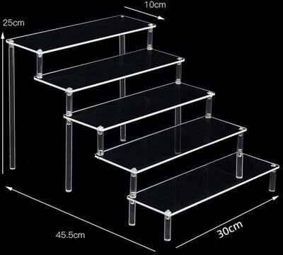 Uplift Picks Clear Acrylic Display Stand For Figures Cupcakes And Perfume 20