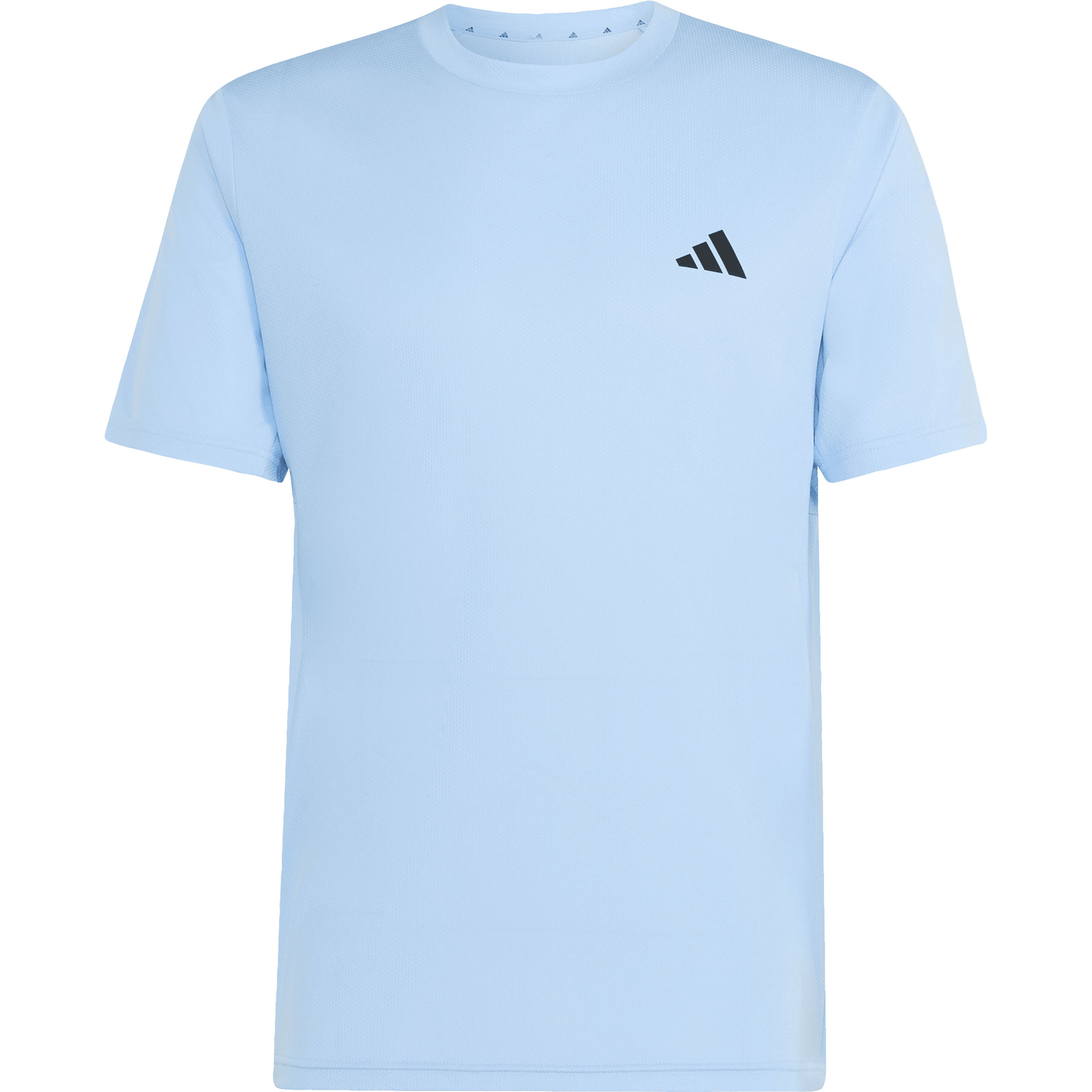 adidas Workout Essentials Base Herren Laufshirts blau Größe M Laufen | Training & Fitness Elastisch