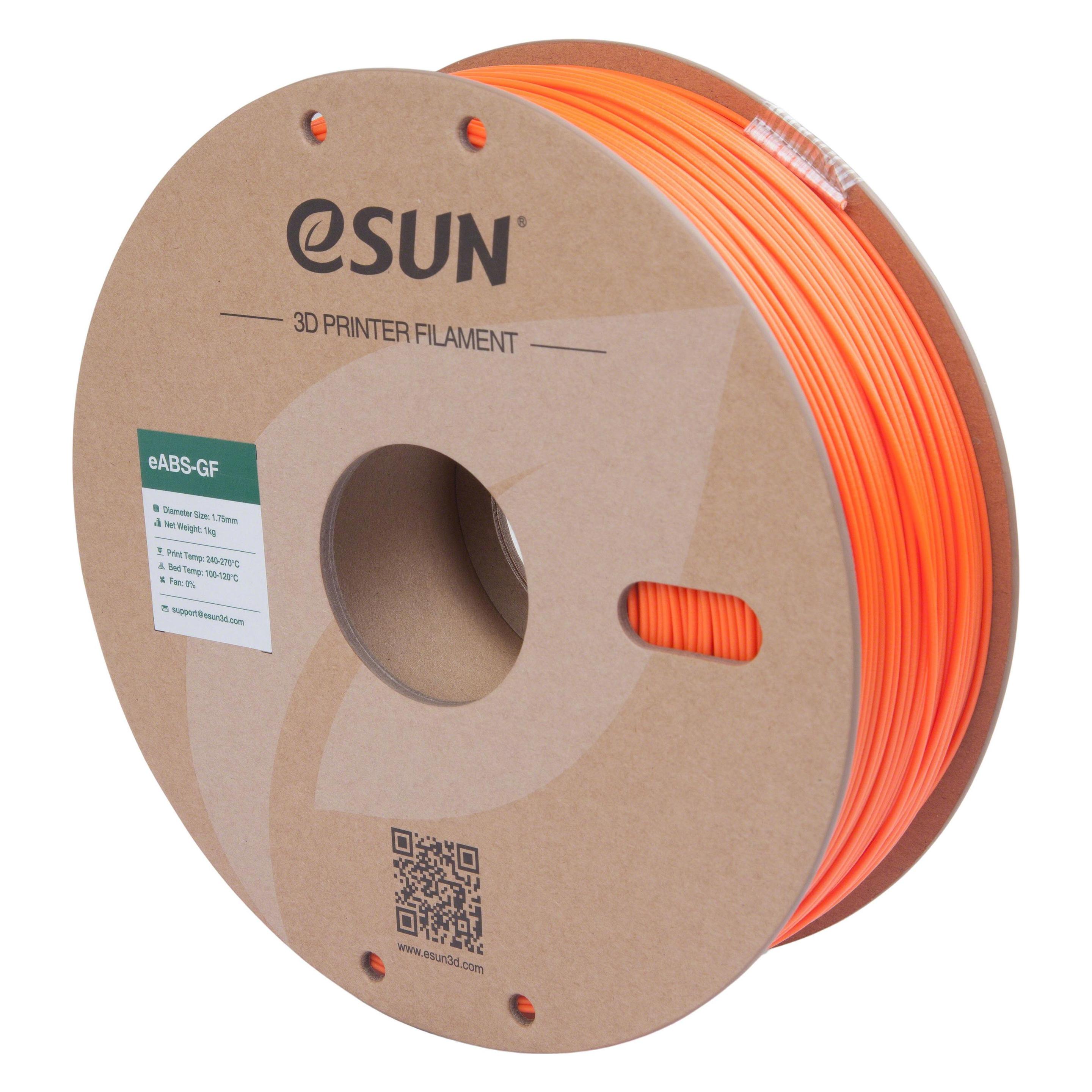 eSUN EABS-GF 1,75mm ORANGE 1kg (ABS, 1000 g, 1.75 mm) (EABS-GF-P175O1)