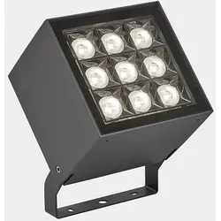 LEDS C4 LED Strahler CUBE PRO 9, IP66 24W 3000K anthrazit 2190lm LEDS-AN13-24W8F1DUZ5