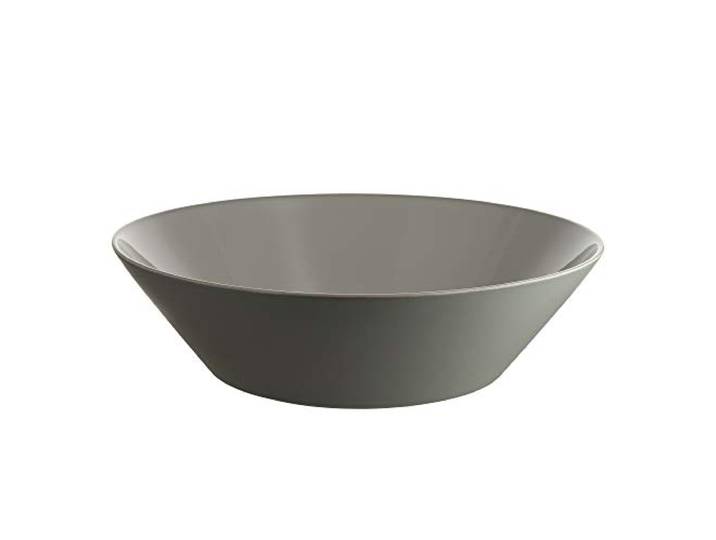Alessi DC03/96 LG Tonale Salade Serveerschaal, Steengoed, Licht Grijs