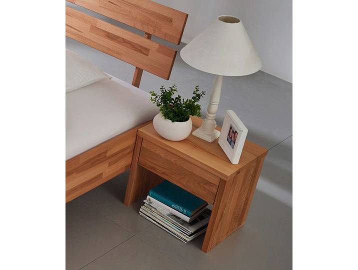 Nachttisch 50x35cm 'Ella' Kernbuche geölt AV