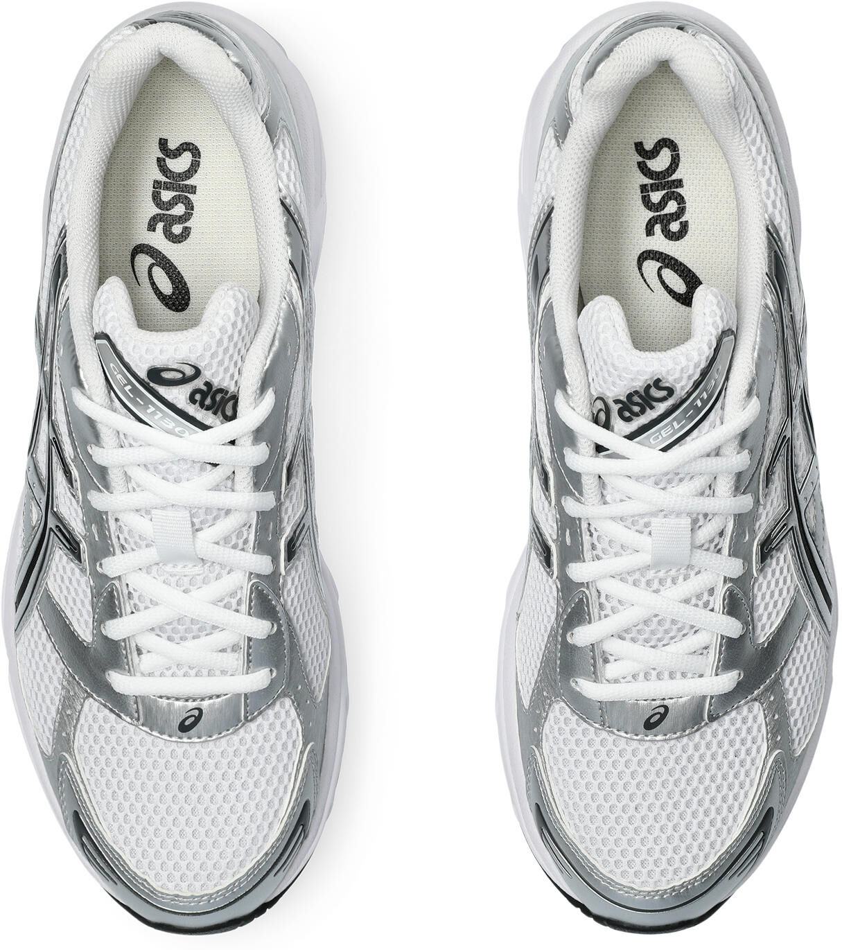 Sneaker ASICS SPORTSTYLE "GEL-1130", Damen, Gr. 49, weiss (weiß, pure silber), Leder, Synthetik, Schuhe Sneaker weiß, pure silber 49