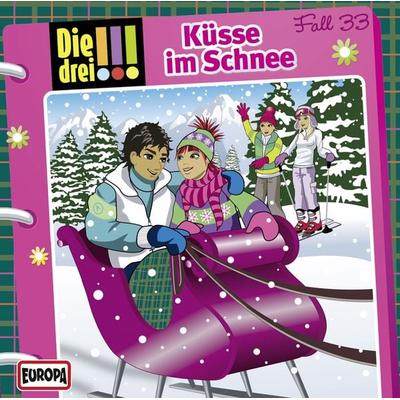 Die drei !!! 33. Küsse im Schnee (drei Ausrufezeichen) - , CD, 9783803237828