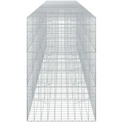 vidaXL, Steinkorb, Gabion mit 5 mm Draht und 10x10 cm Masche 650x100x150 cm