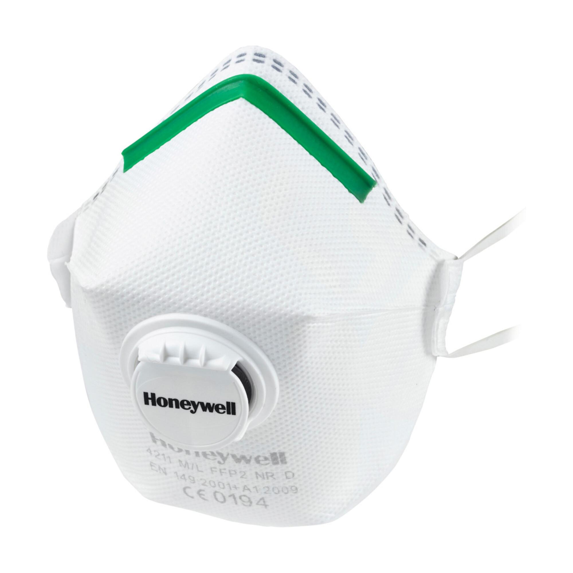 Honeywell Atemschutzmasken-Set, faltbar Serie 4000, Filter: P2V (1005614/4211)