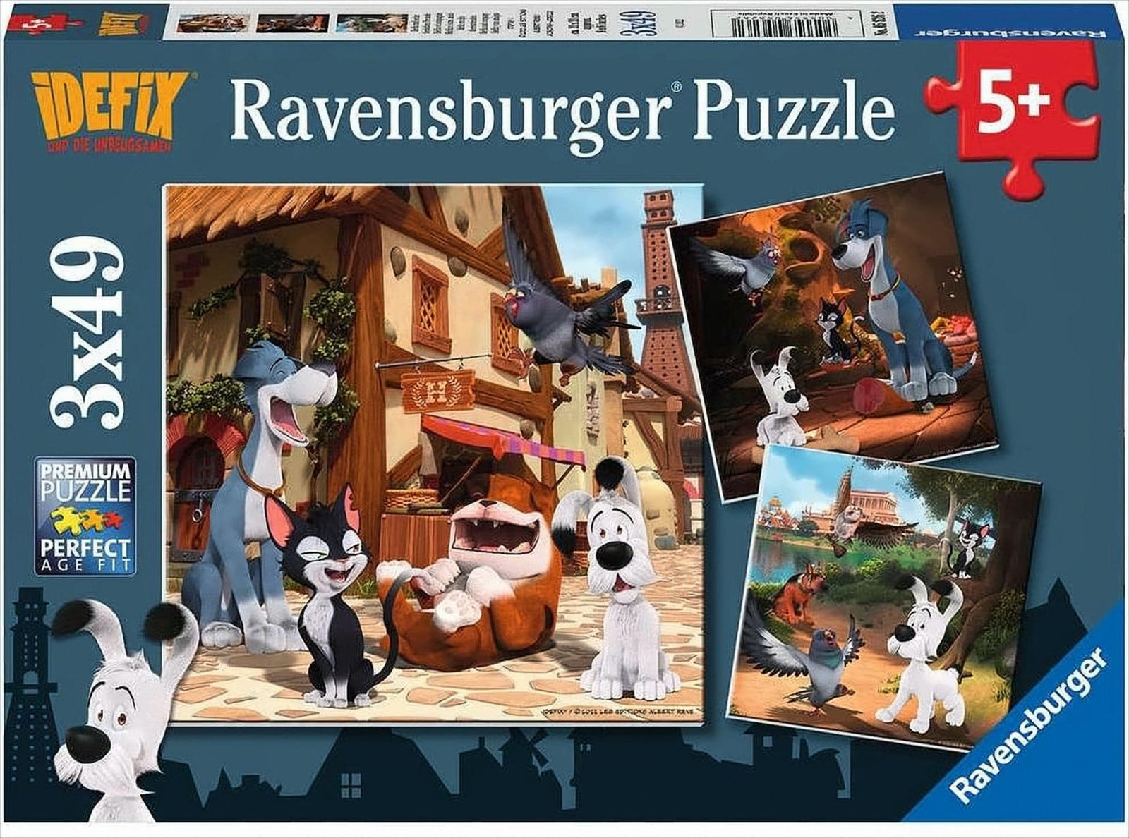 Ravensburger Idefix en zijn dierenvrienden puzzel
