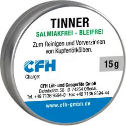 CFH 52228 - Tinner salmiakfrei 15 g