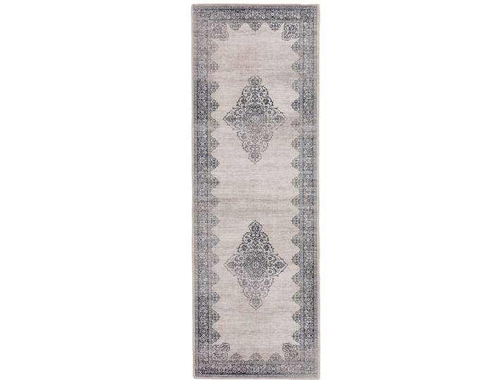Tapis de couloir gris 80x240