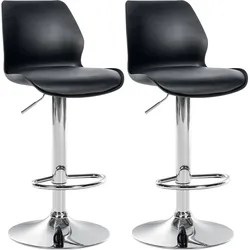 2er Set Barhocker Gilbert Kunststoff