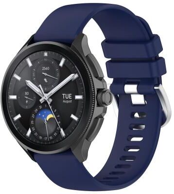 Everyday Crate Huawei Watch 2 Pro Honor Watch 4 Pro Silicone Watch Band Soft Waterproof Replacement Strap dark Blue