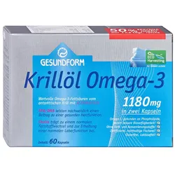 Gesundform Krillöl 1180 mg Antarktis Kap 60 St