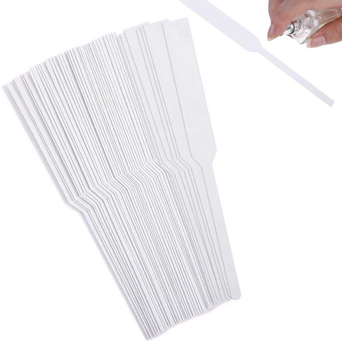 100 stuks Geur Teststrips voor Aromatherapie - Wit - Professionele Kwaliteit
