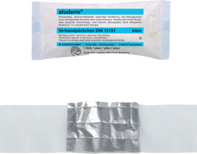 W.SÖHNGEN GmbH ALUDERM Verbandpäckchen klein 1 St 03147502