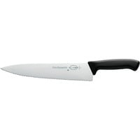 ProDynamic Kochmesser Wellenschliff, 26cm schwarz