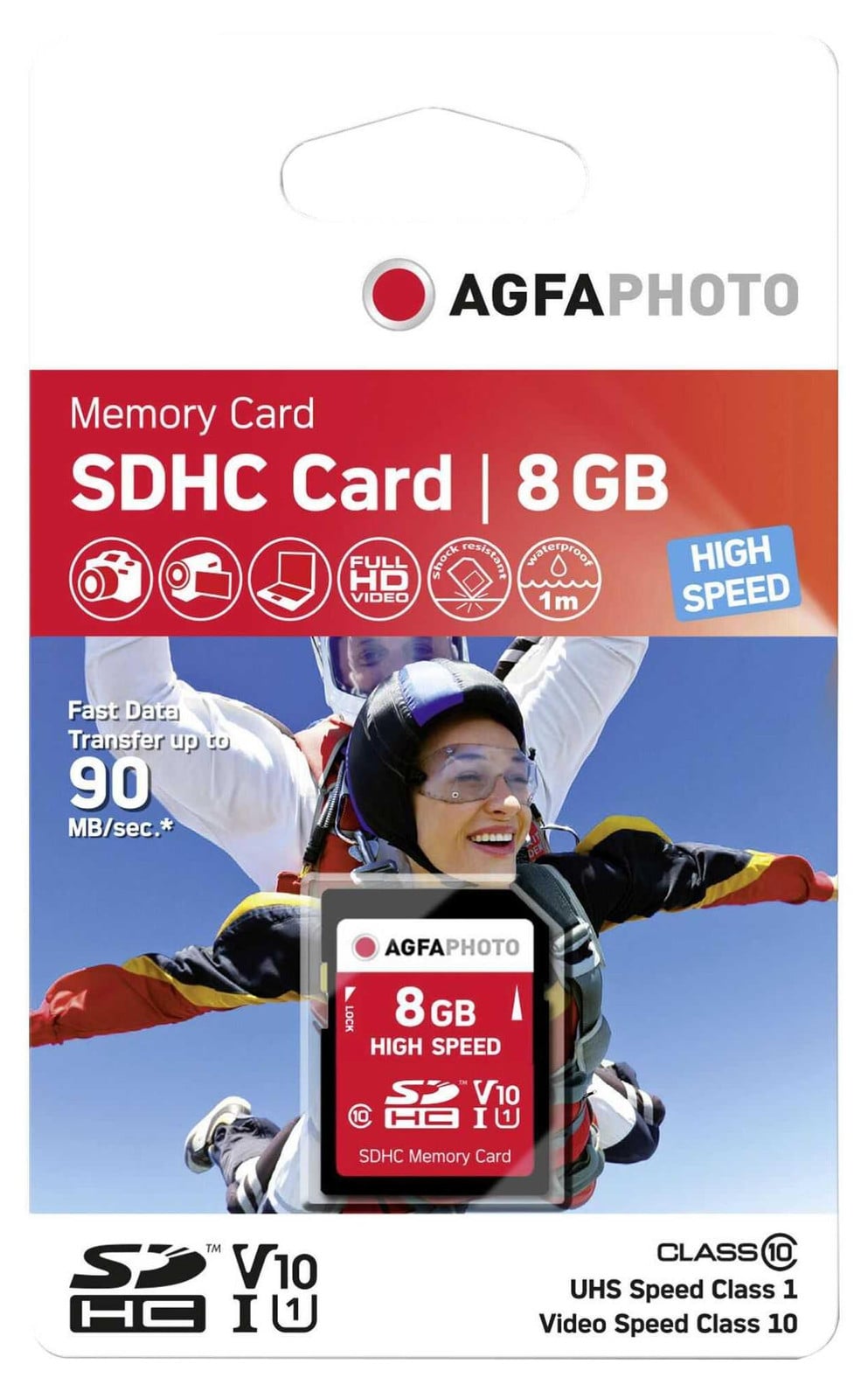 AgfaPhoto SDHC Geheugenkaart 8GB