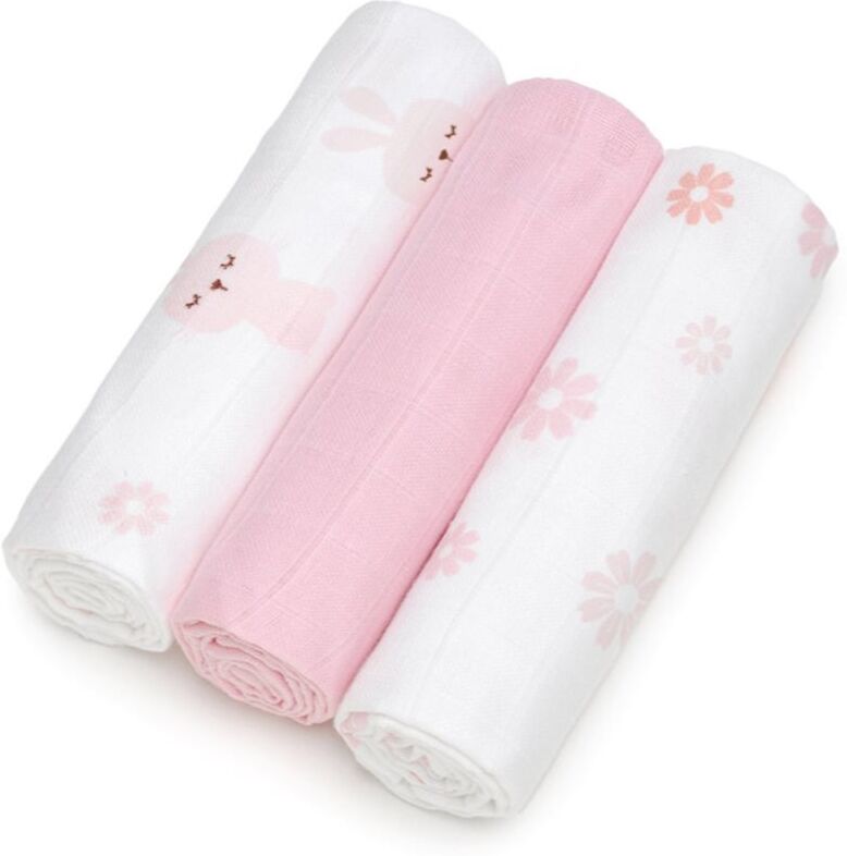 T-TOMI TETRA Cloth Diapers HIGH QUALITY couches lavables Bunnies 70x70 cm 3 pcs