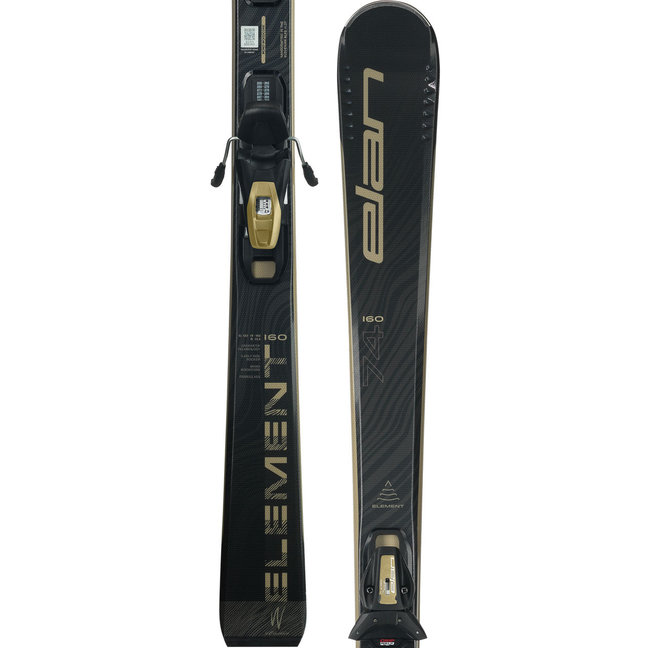 Elan Element 74 W black Shift X - 140 cm