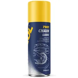 Mannol 7901 Chain Lube weißes Schmierfett Kettenspray 200 ml