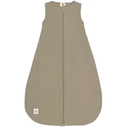 Lässig Ganzjahres-Schlafsack Mull 1.0 TOG, oliv, 50