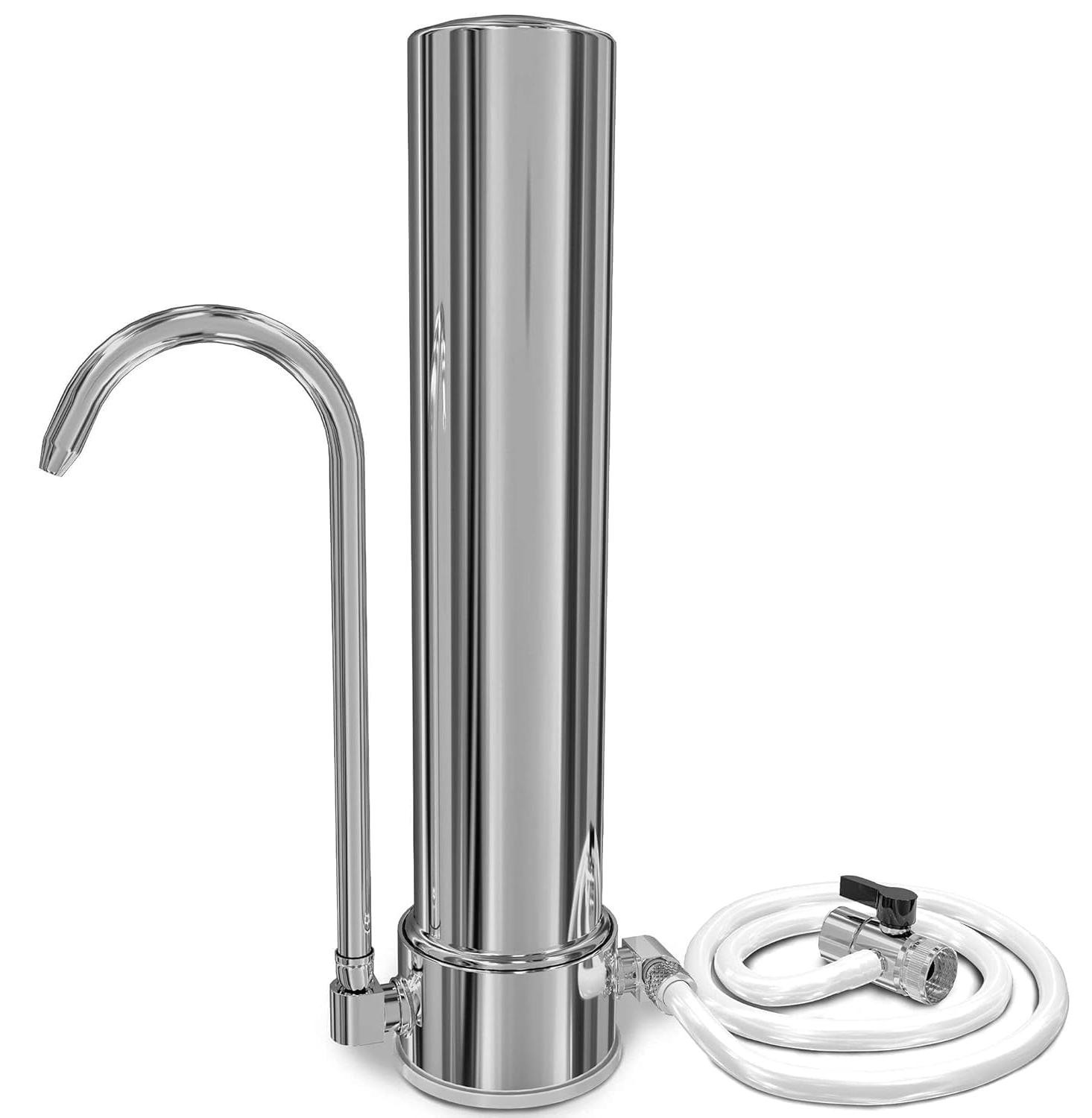 Dripio RVS waterfilter model 304 met 7000 liter capaciteit voor op tafel