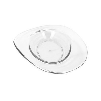 MONOUSO - Mini-Plastikteller Durable SAN "Ellipse" Transparent 10ml (96 Stück)