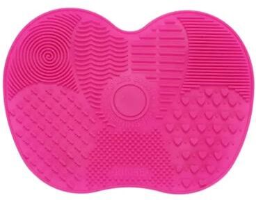Discount Dollar Deals Silicone Makeup Brush Cleaner Folding Scrubber Box Soft Mat For Eyeshadow Powder Puff Cleaning e