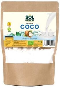 Sol Natural LEITE DE COCO BIO 200g