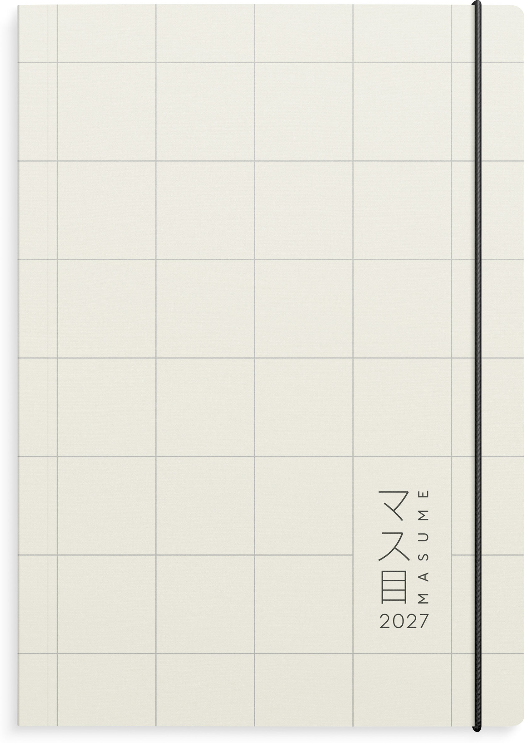 BURDE Calendar Masume 2027 engelsk text