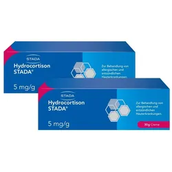 HYDROCORTISON STADA 5 MG/G Doppelpack 2X30 g